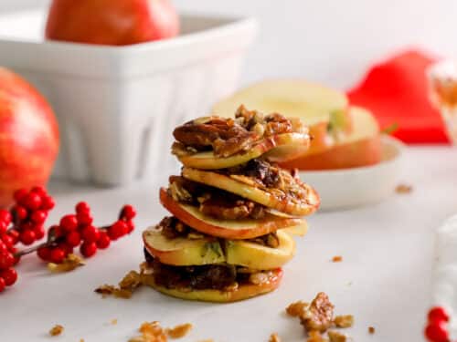 その他 加工食品 apple Homemade Vegan Baked Apple Slices (with Cinnamon) - The Glutenless