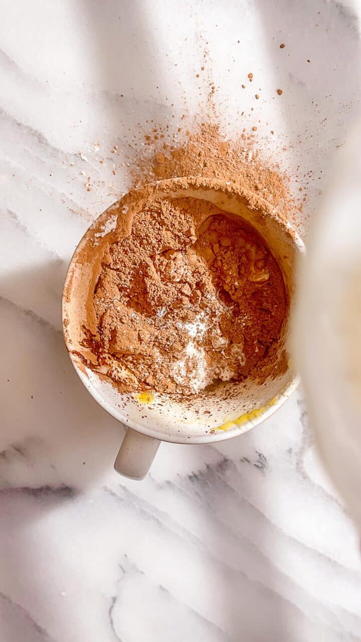 marshmallow-chocolate-mug-cake-gluten-free-process-shot