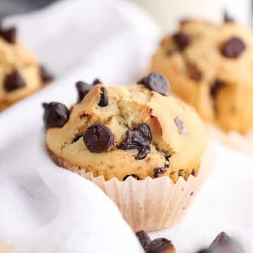 The Best Gluten Free Chocolate Chip Muffins (Bakery-Style)