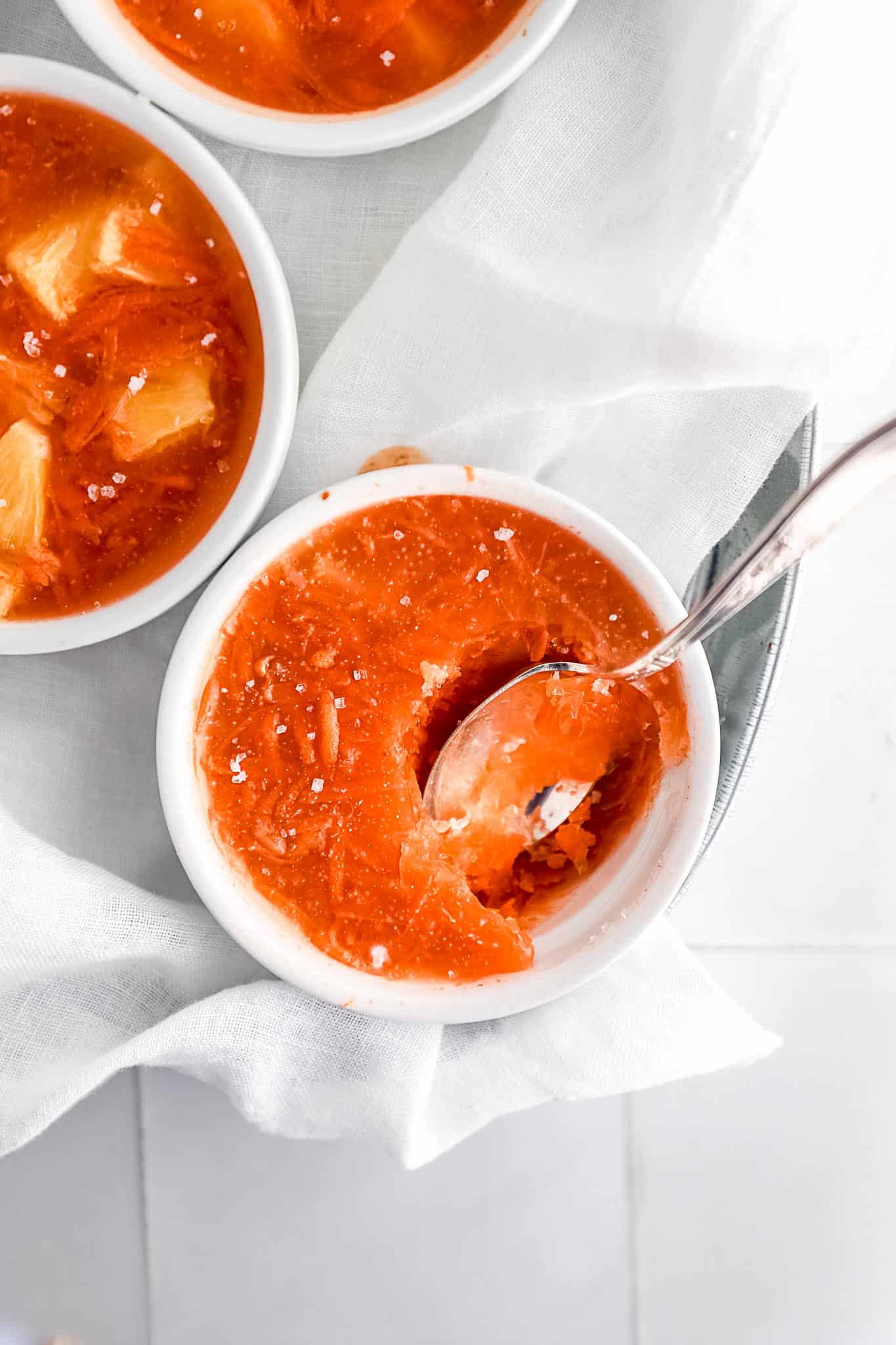 Summer Carrot Pineapple JellO Sunshine Salad