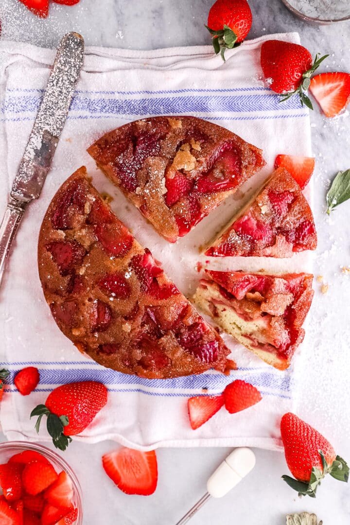 Close-up-of-a-slice-of-gluten-free-strawberry-cake
