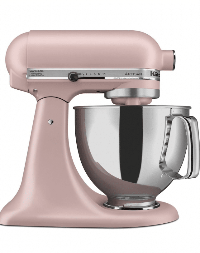 matte_pink_kitchenaid_mixer_baking_essential