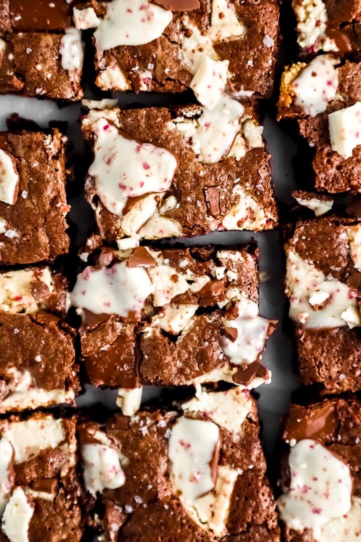 gf-brownies-with-some-peppermint