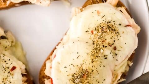 Easy Open-Faced Chicken Sandwich Recipe - The Glutenless Maximus