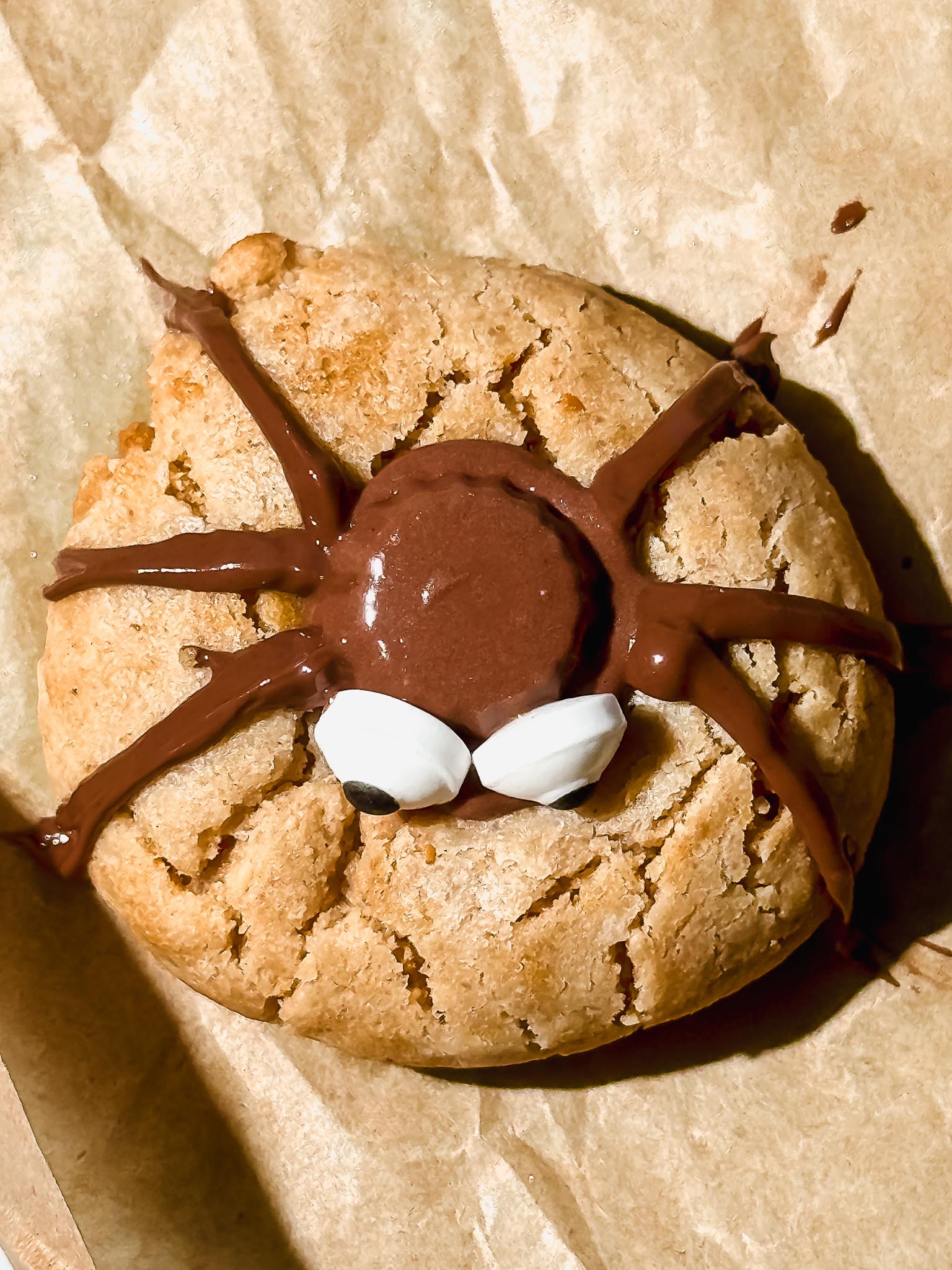 naturally-gluten-free-peanut-butter-spider-cookies